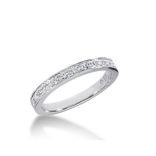 18k Gold Diamond Anniversary Wedding Ring 13 Round Brilliant Diamonds 0.33ctw 280WR123318K