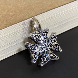 Sterling Silver 925 New Booking！Fashion BrandDDPersonality Crusader Flower Pendant Factory Direct，Th