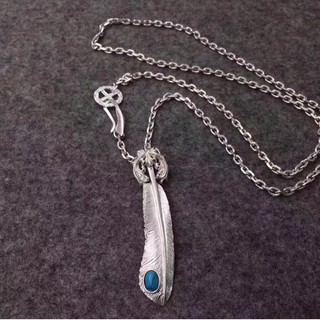 Sterling Silver 925 Blue Pine Feather Training Factory Direct，The Primary Sources，Boutique Spot