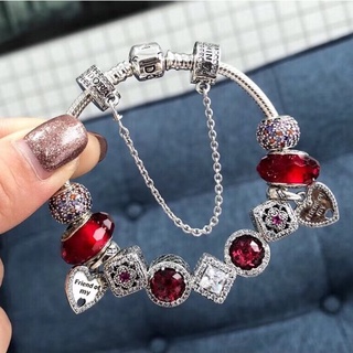 PANDORA Sterling Silver 925 Ornament Female Bracelet Ornament Goddess Bracelet Lover Birthday Gift
