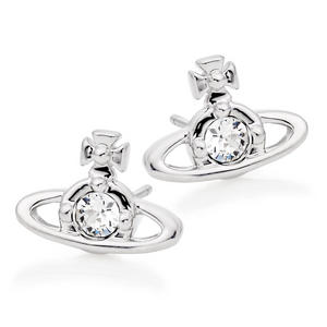 Nano Solitaire Cubic Zirconia Stud Earrings