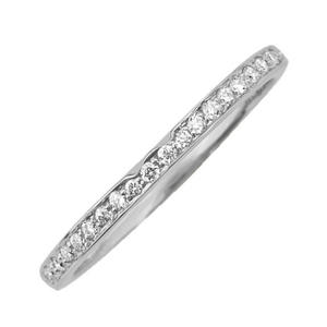 18ct White Gold Diamond Wedding Ring