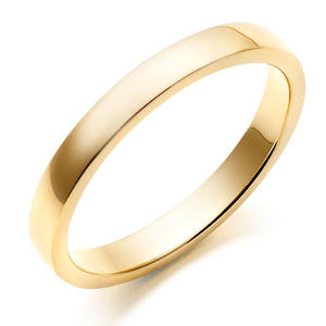 18ct Gold Court Wedding Ring