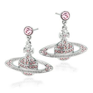 Mini Bas Relief Rose Drop Earrings