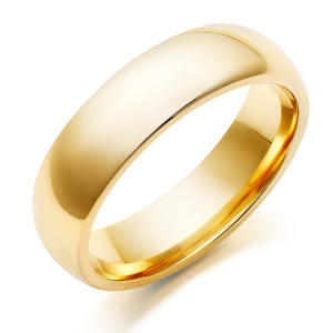 9ct Gold Men's Wedding Ring