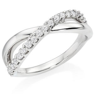 18ct White Gold Diamond Eternity Ring