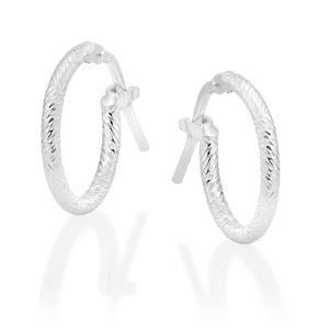 Silver Hoop Earrings