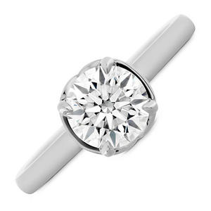 Juliette Platinum Diamond Solitaire Ring