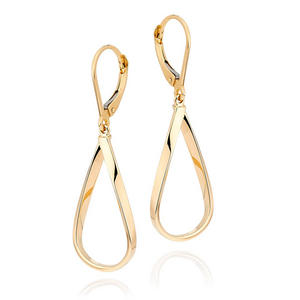9ct Gold Drop Earrings