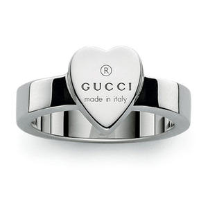 Trademark Heart Silver Ring