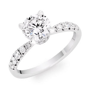 Once Platinum Diamond Ring