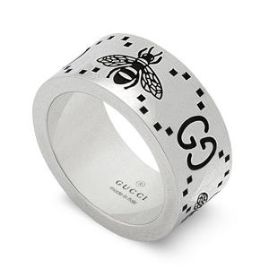 Signature Silver Bee Ring