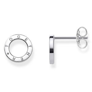 Glam & Soul Silver Stud Earrings