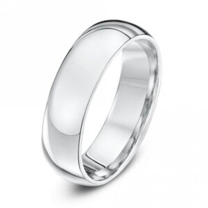 Palladium 500 Heavy Court 6mm Wedding Ring