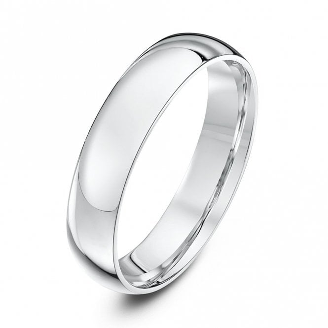 Palladium 500 Light Court 4mm Wedding Ring