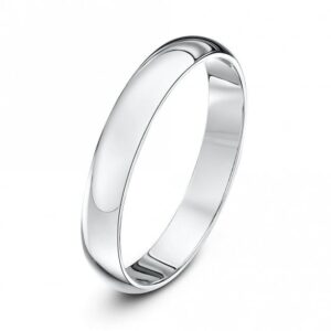 Palladium 950 Heavy D 3mm Wedding Ring