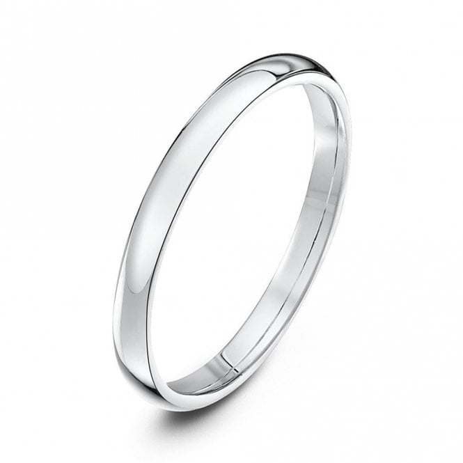Palladium 950 Light Court 2mm Wedding Ring